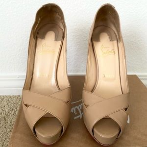 Christian Louboutin high heels Academa 120 kid